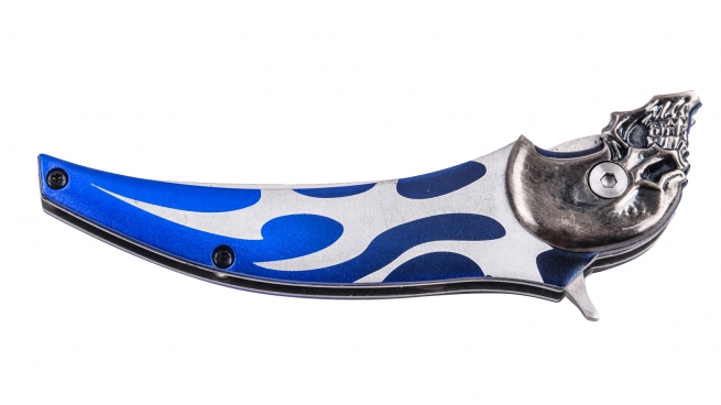 Заказать авторский нож с черепом Master Cutlery Hell Blade by Dimitri Patelis MC1030BL (США)