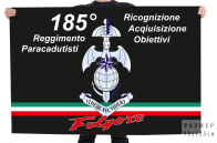Вandiera 185 Reggimento Paracadutisti Ricognizione Acquisizione Obiettivi «Folgore» Italia