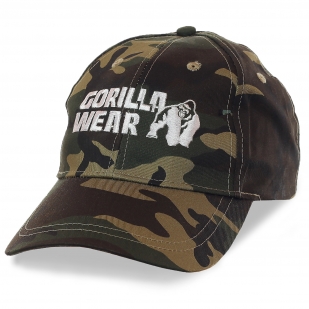 Бейсболка Gorilla Wear для бодибилдеров, кроссфитеров, тяжелоатлетов, пауэрлифтёров и иже с ними. Модель для сильных духом и телом!