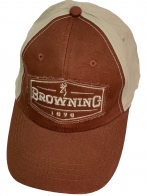 Бейсболка Browning коричневого цвета с бежевым тылом