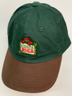 Бейсболка Costa Rica темно-зеленого цвета с вышитой лягушкой