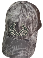 Бейсболка камуфляж Realtree с темно-зеленой накладкой