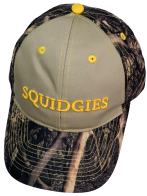 Бейсболка камуфляж Squidgies с бежевой вставкой на тулье