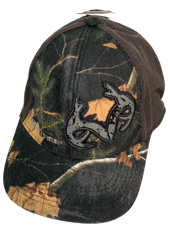 Бейсболка Realtree темный камуфляж с сеткой