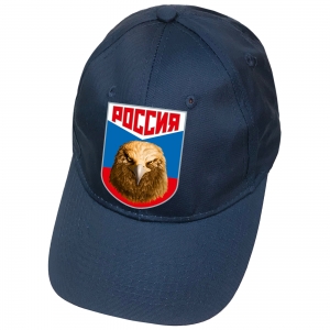 Бейсболка с патриотическим трансфером "Россия"