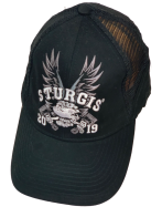Бейсболка Sturgis с вышитыми крыльями байкеру