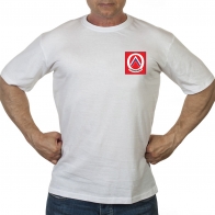 Белая футболка "Отважные"
