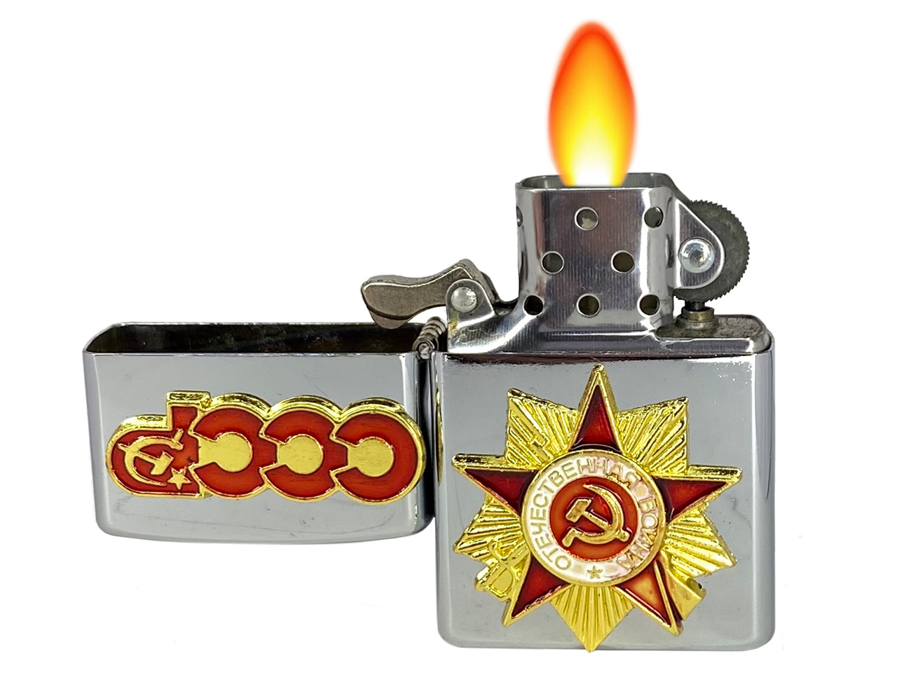 Бензиновая советская зажигалка