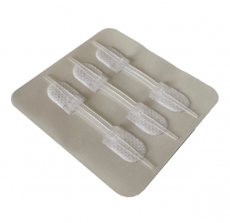 Бесшовные пластыри для комплектации тактической аптечки 3 шт (45 х 12 мм, белые)
