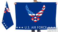 Bilateral flag of the U.S. Air Force