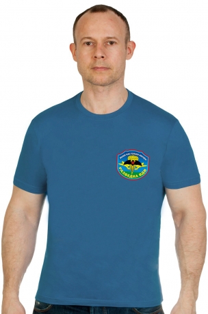 Бирюзовая футболка "Разведка ВДВ"