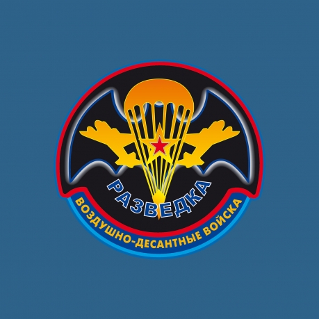 Бирюзовая футболка "Разведка Воздушно-десантных войск"
