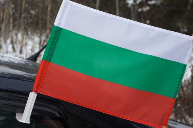 Болгарский флаг на машину
