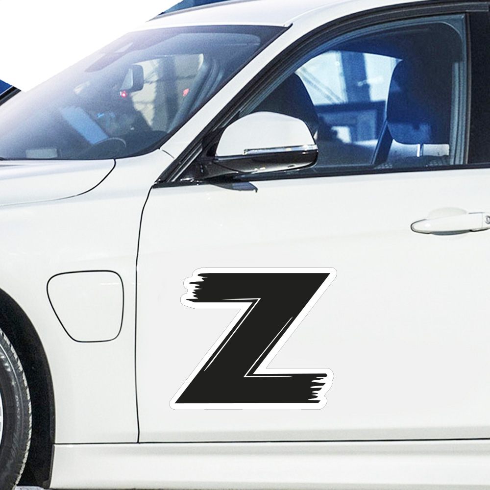 Дешевые наклейки с логотипом z