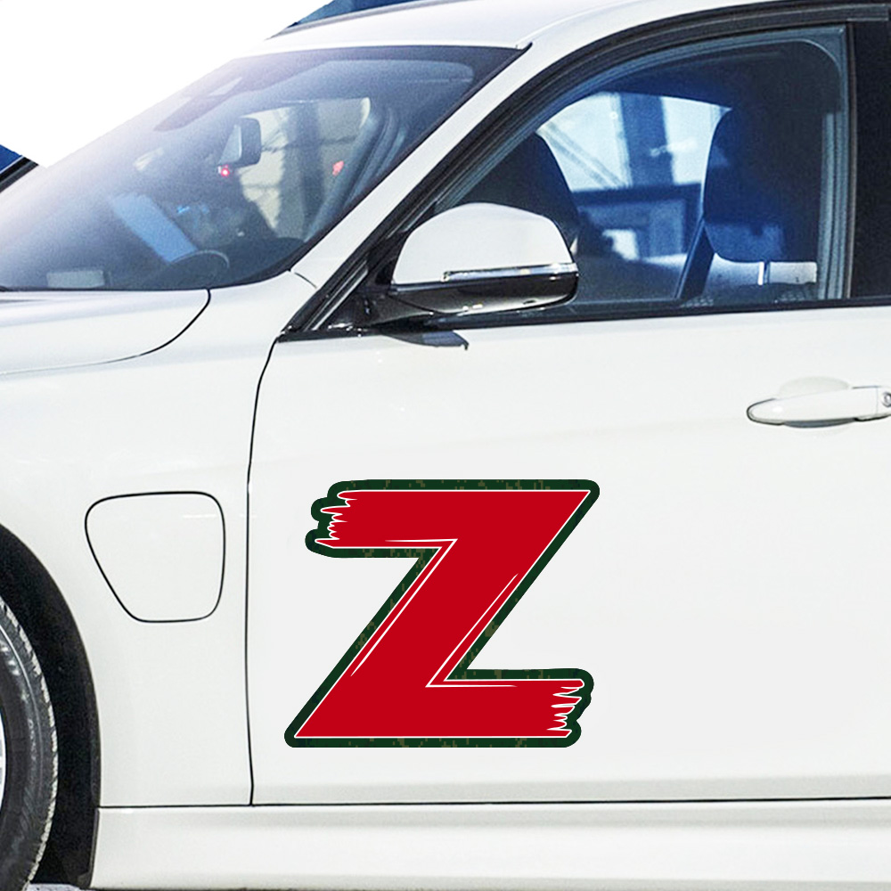 Большая наклейка на авто «Z»