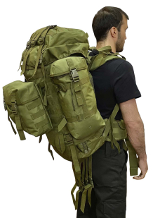 Большой экспедиционный рюкзак (100 литров, олива)