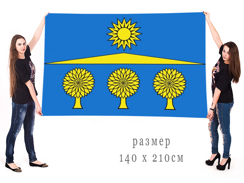 Большой флаг Солнечногорского муниципального района
