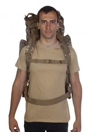 Большой камуфляжный рюкзак Multicam с обвеской MOLLE  - с доставкой