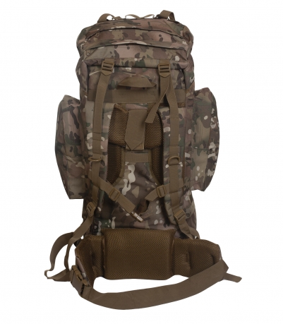 Большой камуфляжный рюкзак Multicam с обвеской MOLLE  -  оптом и в розницу