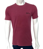Бордовая мужская футболка NXP