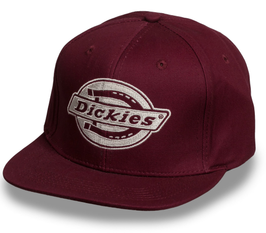 Брендовая кепка снепбек от Dickies.
