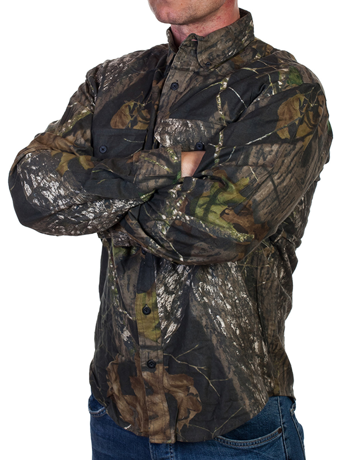 Брендовая мужская рубашка Mossy Oak США