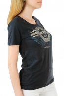 Брендовая женская футболка Hard Rock® Chicago - вид сбоку