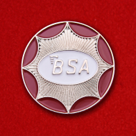 Британский значок байкеров BSA