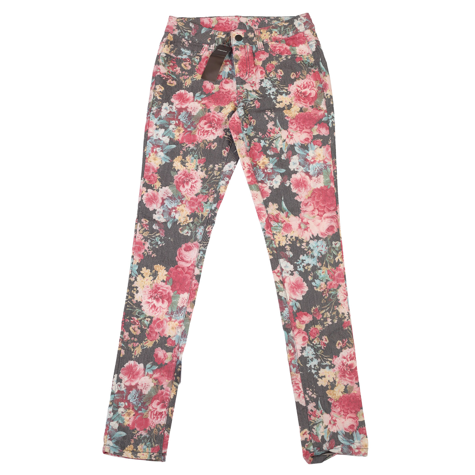 Купить на лето женские брюки в цветочек от ТМ Pieces