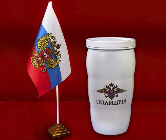 Чашка-термос как у Путина Полиция