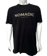 Черная футболка для мужчин Nomadic