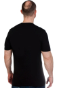 Черная футболка с надписью "Полиция" по лучшей цене