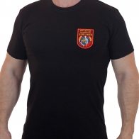 Чёрная футболка Ветеран боевых действий