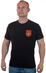 Чёрная футболка Ветеран боевых действий