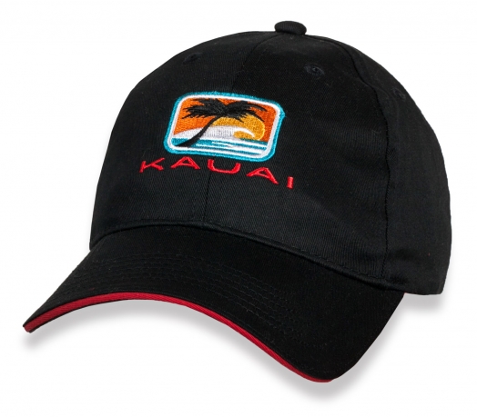 Черная кепка Kauai.