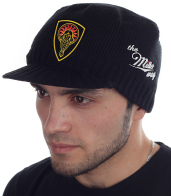 Черная кепка-шапка Miller Way с нашивкой Даждьбог - купить онлайн