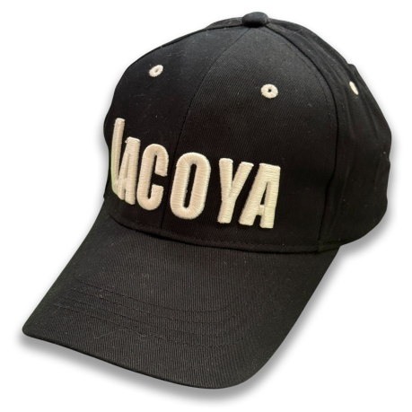 Черная классическая бейсболка Lacoya Черная классическая бейсболка Lacoya