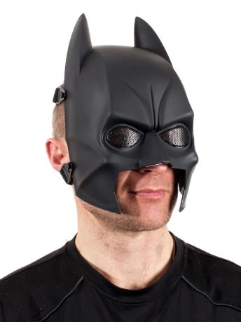 Черная маска Бэтмена для страйкбола