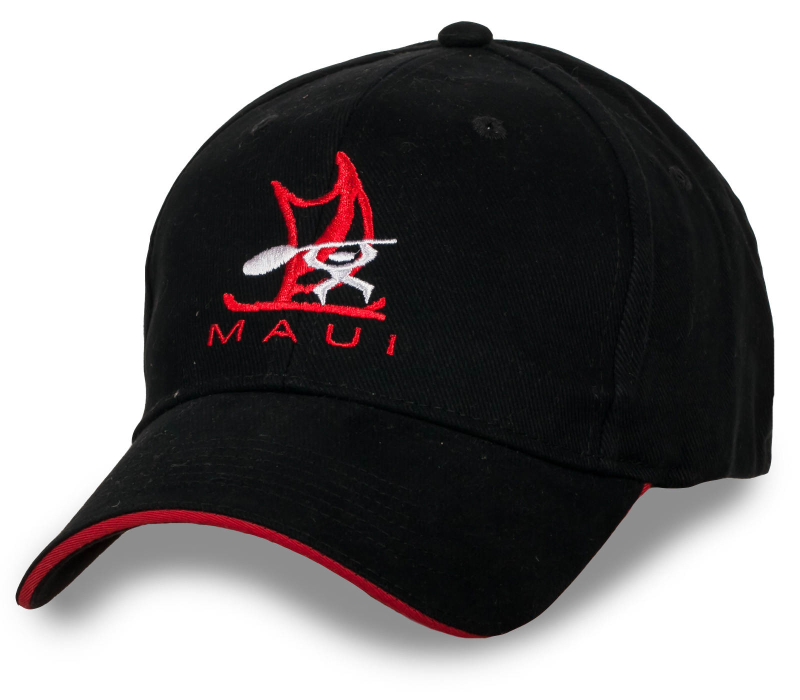 Купить черную мужскую бейсболку Maui с доставкой и самовывозом