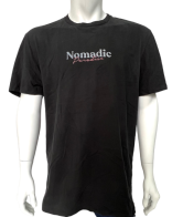 Черная мужская футболка Nomadic