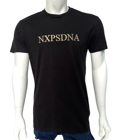 Черная мужская футболка NXP