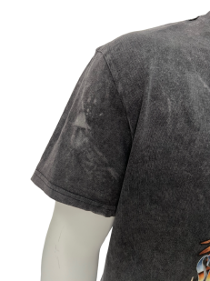 Черная мужская футболка с орлом на груди