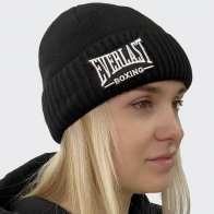 Черная шапка "Everlast"
