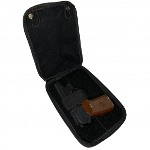 Черная сумка для скрытого ношения пистолета