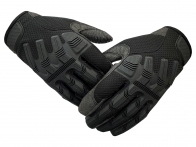 Черные перчатки тактические полнопалые  для спецоперации 