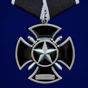 Черный Окопный крест ЧВК Вагнер (Муляж)