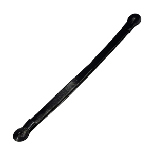 Черный подбородочный шнур – филигрань на фуражку (Лакированный)