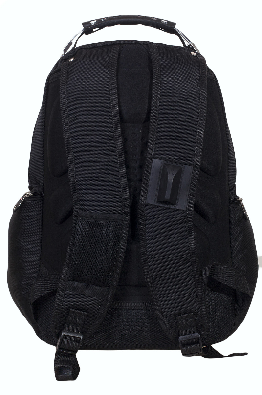 Черный рюкзак с тематической нашивкой Охотничий спецназ купить оптом и в розницу 