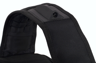 Черный рюкзак с тематической нашивкой  Охотничий спецназ купить онлайн 