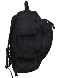 Черный рюкзак универсального назначения 3-Day Expandable Backpack 08002B Black с эмблемой СССР заказать в Военпро